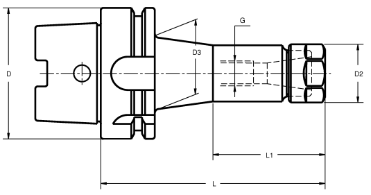 LaipHSK-A Collet Chucks ER Type (DIN 6499)